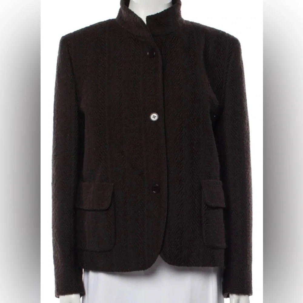 TER ET BANTINE Women's BOUCLE Blazer IT 46 US 10/12